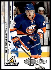 2010-11 Panini Pinnacle Ice Breakers Nino Niederreiter #208 Rookie Islanders